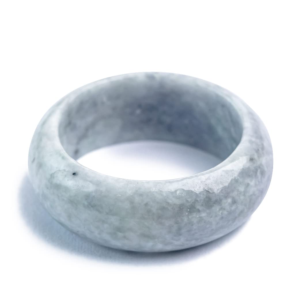 Amazon | 16号 糸魚川天然翡翠 くりぬき指輪 ラベンダー 日本国石 縄文